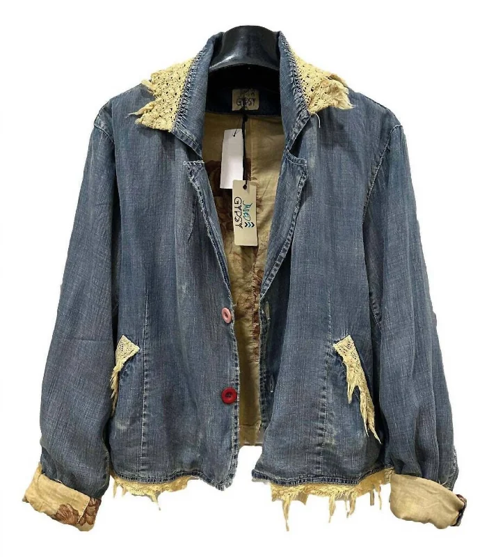 Harmony Jacket In Denim