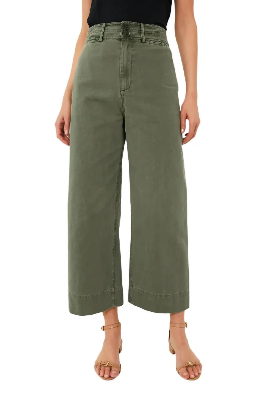 Chino Merida Pant In Thyme