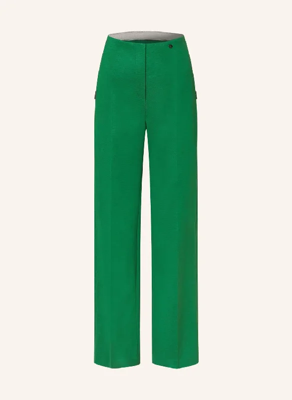 Green Wide Leg Trouser In 558