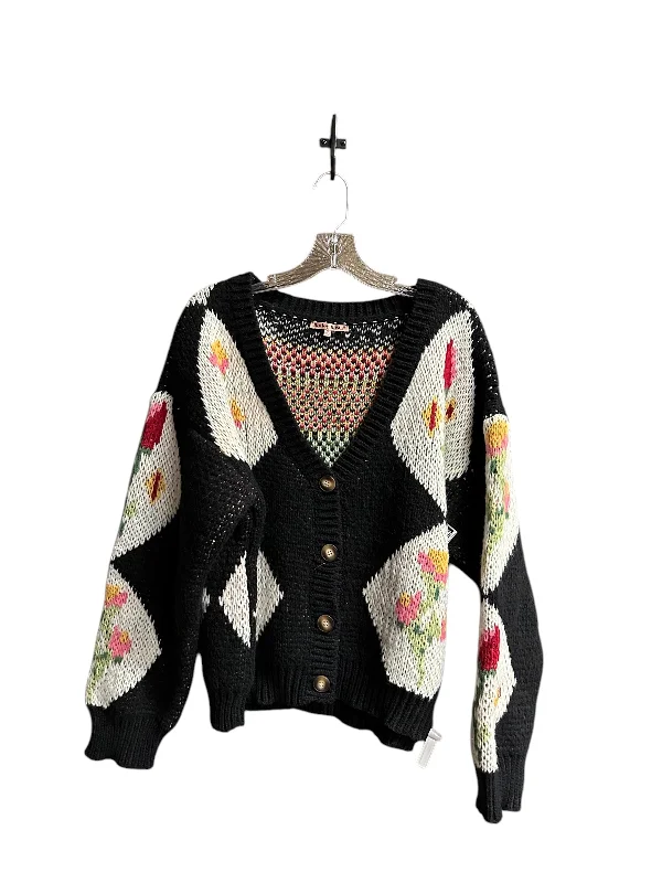 Cardigan By Clothes Mentor In Multi-colored, Size: M