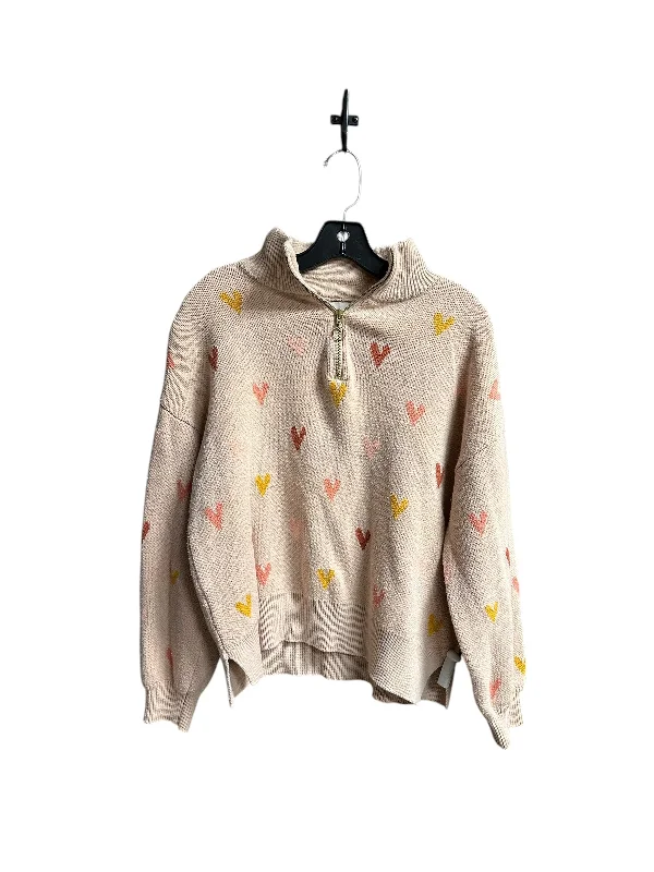 Sweater By Loft In Tan, Size: L