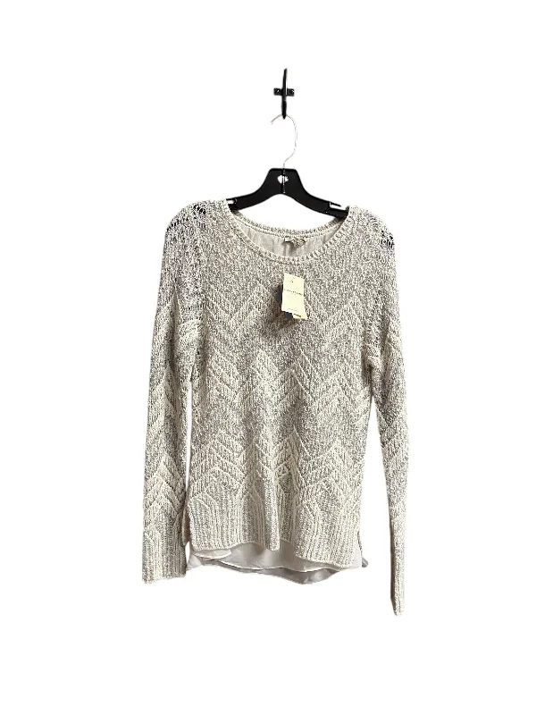 Sweater By Lucky Brand In White, Size: M