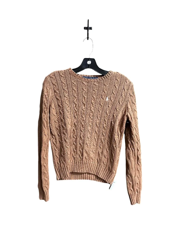 Sweater By Polo Ralph Lauren In Brown, Size: M