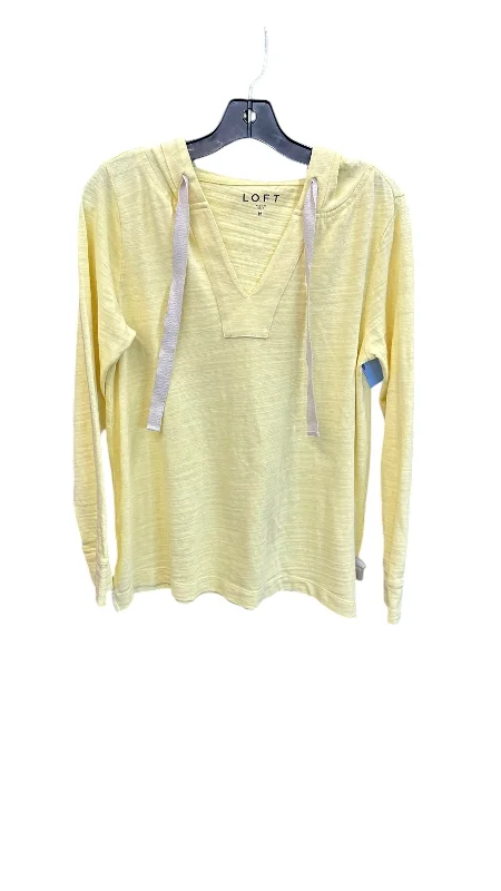 Top Long Sleeve By Loft In Yellow, Size: M