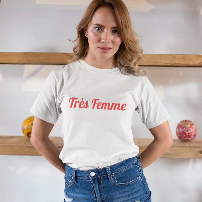 Womens Tre Femme Logo T-Shirt